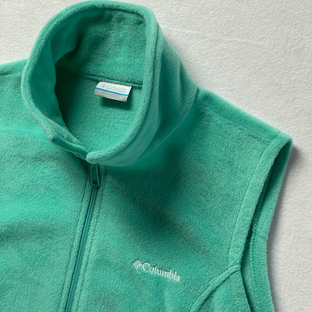 Women’s Columbia Fleece Zip Up Vest